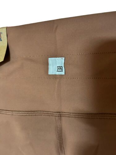 Avalanche Women Flared Leggings 4 Way Stretch Style CA740~Terracotta LARGE NWT