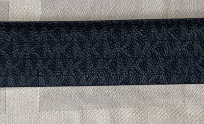 Michael Kors Belt Black With Printed Mk Logo Silver MK Circle Buckle￼ MSRP $68