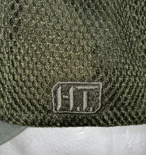 Highland Tactical Hat Khaki Green With US Flag Punisher Logo