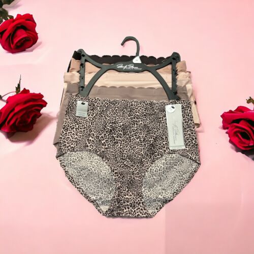 Marilyn Monroe 5pc MM3731-49  No Show Mid-Rise Panties~M~Multicolor $48-PERFECT