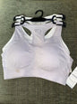 Jockey Women's 2 Pack Removable Cup Seamless Bra -White/Evening Haze Size M