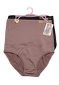 Juicy Couture Seamless Hi-Waist Shaping Brief 2PK~Size ~JC4611~OUT OF STOCK