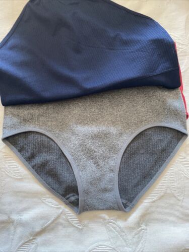 NAUTICA INTIMATES NT9203 - 3 PACK SUPER SOFT HIGH WAIST BRIEF PANTIES GREAT FIT!