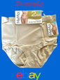 MeMoi Women’s 2 Pack Briefs Seamless Technology High Waist Shaping  1X~GREAT FIT