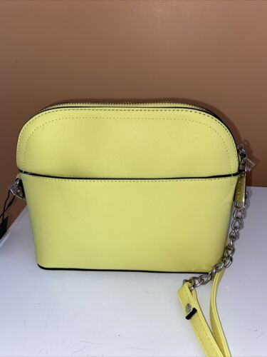 Steve Madden handbag BMaggie Yellow Dome Handbag Crossbody  NEW