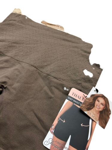 Thalia Sodi Knit Waist Shaping Shorts~Firm Control Shapewear~L ~3 Pk~Style ❤