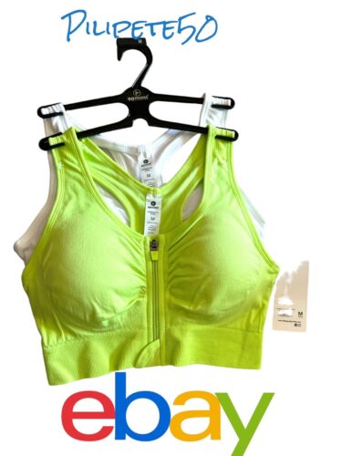 90 Degree By Reflex High Performance~Full Support Sport  Bra Set-Two M~MSRP$58