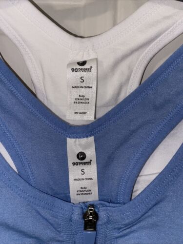 90 Degree By Reflex High Performance~ Full Support Sport  Bra Set-Two S~ MSRP$58