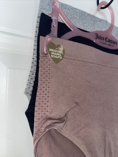 JUICY COUTURE~3 Pk  WOMEN’S FIT PANTIES~MULTICOLOR~  JC7052~ALL SIZES~GREAT FIT!