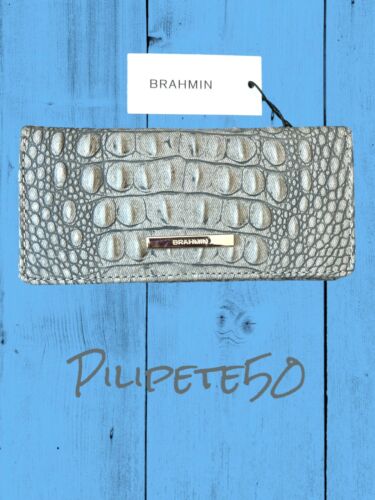 Brahmin Ady Tetra Collection Fairest Grey Veronica Wallet~Shades Of Grey~UNQUE!!