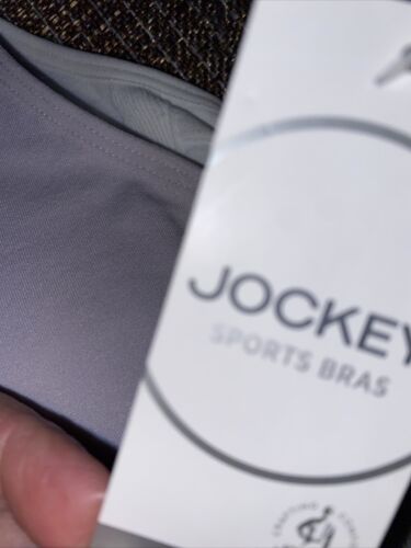 Jockey Women's 2 Pack Removable Cup Seamless Bra -White/Evening Haze Size M