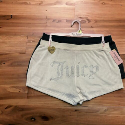 Juicy Couture ~ Women's Sleepwear Shorts Style JC5392/JC1751 -2-Pair~Large CUTE!