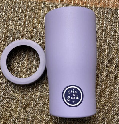 Can Cooler Life Is Good 4-in-1  Slim + Regular Cans Bottles Mixed Drinks Cool!!