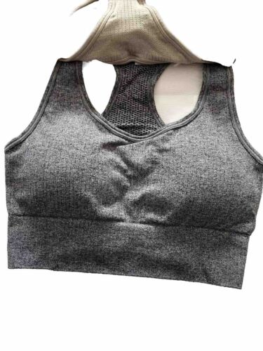 90 Degree By Reflex High Performance Full Support Sport  Bra Set-Two L- MSRP$58