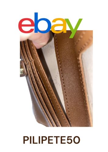 STEVE MADDEN Woman's Wallet Bifold BALLEN-G Soft Textured Brown BEAUTIFUL !!!