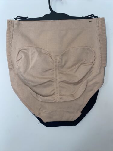 SKINNYGIRL SHAPING 2PCK ELASTIC BAND HOOK&EYE BRIEFS~WHITTLE YOUR WAIS~SG7614~XL