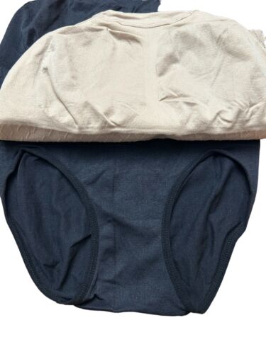 Gloria Vanderbilt 3 Pack High Waisted Seamless Jacquard Shaping Briefs MEDIUM