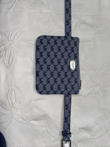 MICHAEL KORS  FANNY PACK BLUE/LIGHT BLUE SMALL  CLASSY & STYLISH! MSRP $78