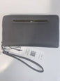 STEVE MADDEN WALLET WRISTLET GRAY BZIPPY ~ORGANIZER￼~ SOFT TEXTURE~CLASSY