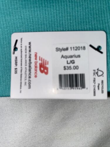 New Balance Medium Impact Sports Bra Style # 112018 AQUARIUS- GREEN Size L