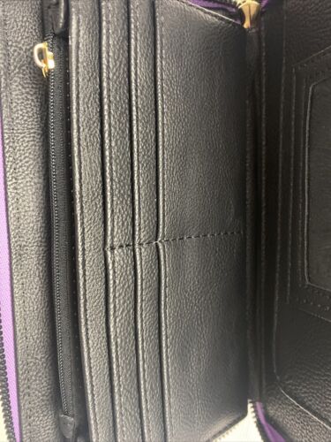 BETSEY JOHNSON Zip Around Wallet/Wristlet Stitch RED- XOZIP-S  BEAUTIFUL!
