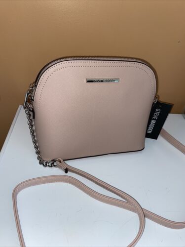 STEVE MADDEN handbag BMaggie Blush Silver Hardware BEAUTIFUL! NWT
