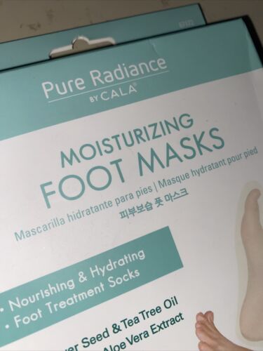 CALA Sea Salt Moisturizing Foot Masks, 3 count , Hydrating, Nourishing AMAZING
