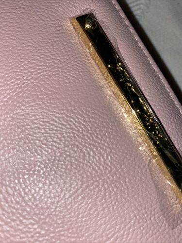 Betsey Johnson Zip Around Wallet/Wristlet Rose-Blush MBJ1900X CUTE  NWT