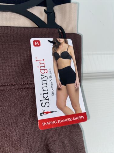 Skinnygirl Shaping Seamless Slip Shorts Size MEDIUM 3  pair Style SG7090￼￼ New