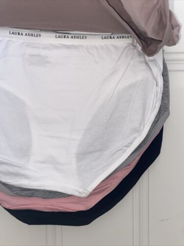 LAURA ASHLEY~ 5 Pack COTTON BIKINI~MULTICOLOR~ LS9540~ALL  SIZES~GREAT FIT!