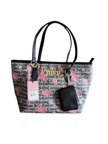 Juicy Couture Pink Roses Handbag - Showstopper NEW