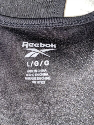Reebok Rebel Sport Bra Racerback w/Pocket Medium Support Large MSRP$40 NEW