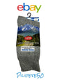 Merino Wool Clear Creek Medium Weight Boot Sock Shoe Size 6-12 Heather Gray~WARM