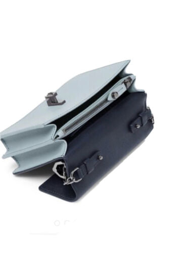 Botkier NEW YORK Lennox Small Cross Body Bag, Ink Blue Combo Retails $198 CLASSY