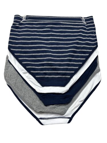 NAUTICA INTIMATES NT8680 PANTIES-5PCK SUPER SOFT HIGH WAIST BRIEF GREAT FIT-XL