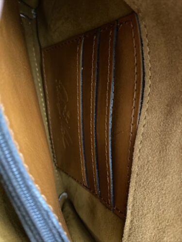 PATRICIA NASH Torri Boho India Elephant LEATHER Crossbody WALLET Clutch Purse