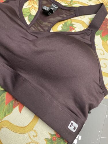 Hind Women's Racerback Sports Bra Size XL Marrón Athletic Workout Fitness