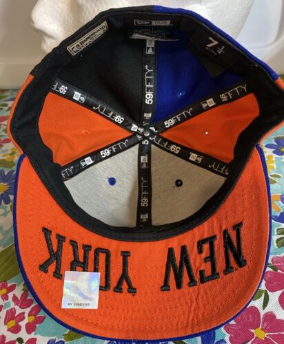 New York Knicks New Era 59FIFTY Multi-Color Men's Fitted Cap Hat - Size: 7 1/4