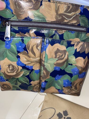 PATRICIA NASH Granada Blue Sky Rose Crossbody Handbag NEW BEAUTIFUL!!