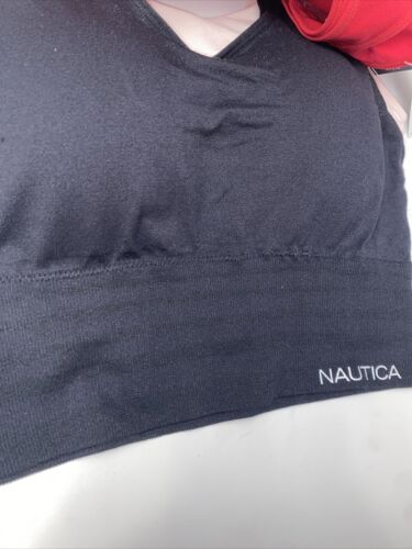 NÁUTICA 3 PACK INTIMATES LOUNGE COMFORT BRAS SIZE 1X STYLE NT8487 BEAUTIFUL!
