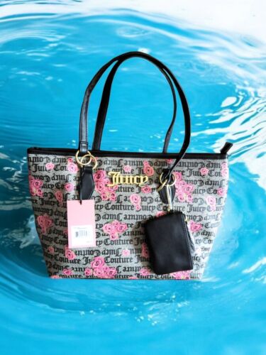 Juicy Couture Pink Roses Handbag - Showstopper NEW
