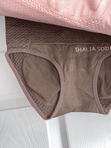 Thalia Sodi High Waist Shaping Briefs~Seamless~Full Coverage~3 Pair~SMALL❤