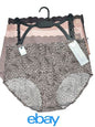 Marilyn Monroe 5pc MM3731  No Show Mid-Rise Panties~XL~Multicolor $48-PERFECT!