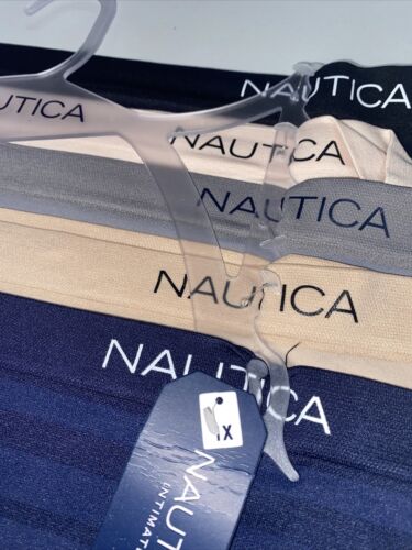 NAUTICA NT9935-5 PCK SIZE 1X~MULTICOLOR SOFT HIGH WAIST BRIEF PANTIES GREAT FIT