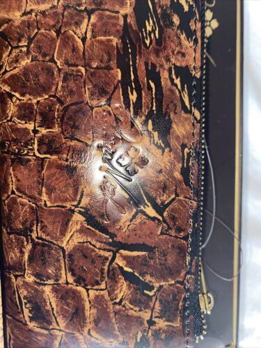 Patricia Nash ANIMAL PRINT Style P874612 Nazari Leather Wallet - Beautiful!! NEW