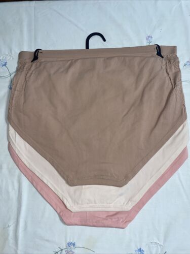 Delta Burke ~ 3 Pack ~ Women's Brief Underwear Panties Nylon Blend ~ PLUS 9/2X