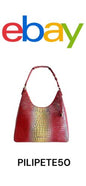 Brahmin Tabitha Shoulder Bag Dragonfruit Ombre Mini Melbourne Genuine Leather