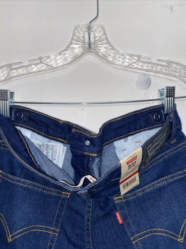Levi's 511 Slim Fit Performance Jeans, Big Boy's Size 18 Reg, Adjustable Waist