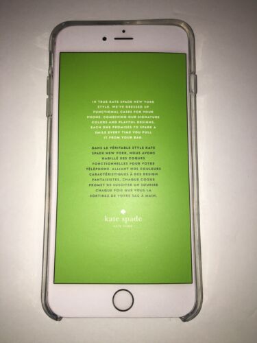 Kate Spade Phone Case 4 iPhone 8/7/6/6s Plus Clear Mixed Color Metallic Dots