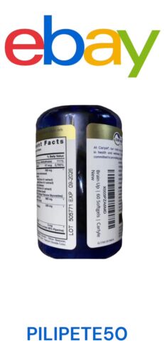 Brain Support Supplement | 60 Softgels | L-Theanine, Bacopa & B-12 | by Carlyle